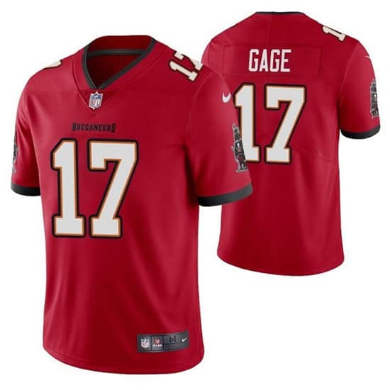 Tampa Bay Buccaneers #17 Russell Gage Red Vapor Untouchable Limited Stitched Jersey