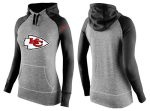 Nike Kansas City Chiefs Performance Hoodie Grey Black