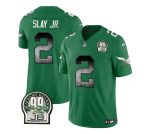 Philadelphia Eagles #2 Darius Slay JR Green 2023 F.U.S.E. Throwback Vapor Untouchable Limited Stitched Jersey
