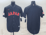 Japan Blank 2023 Black World Classic Stitched Jersey