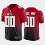 Atlanta Falcons ACTIVE PLAYER Custom Red Vapor Untouchable Limited Stitched Jersey