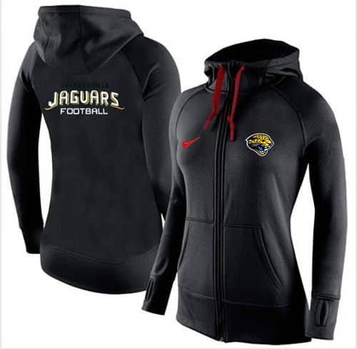 Nike Jacksonville Jaguars Full-Zip Performance Hoodie Black