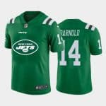 New York Jets #New York Jets #14 Sam Darnold Green Team Big Logo Limited Stitched Jersey