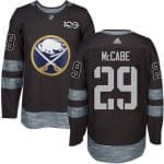 Sabres #29 Jake McCabe Black 1917-2017 100th Anniversary Stitched Jersey