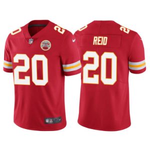 Kansas City Chiefs #20 Justin Reid Red Vapor Untouchable Limited Stitched Jersey