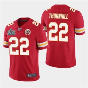 Chiefs #22 Juan Thornhill Red Super Bowl LIV Vapor Untouchable Limited Stitched Jersey