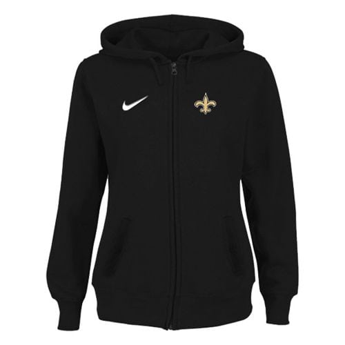 New Orleans Saints Stadium Rally Full Zip Hoodie Black