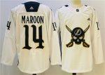 Tampa Bay Lightning #14 Pat Maroon White Stitched Jersey