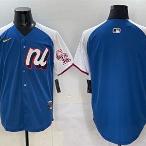 National League Colorado Rockies Blank Blue 2025 All-Star Edition Limited Stitched
