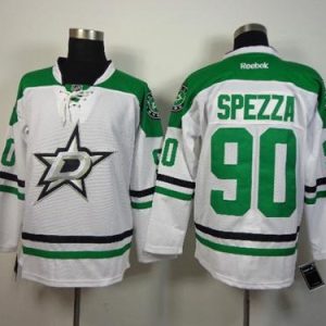 Stars #90 Jason Spezza White Stitched Jersey