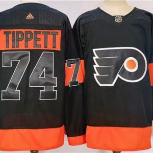 Philadelphia Flyers #74 Owen Tippett Black Stitched Jersey