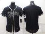 Las Vegas Raiders Blank Black Flex Base Stitched Jersey