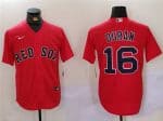 Boston Red Sox #16 Jarren Duran Red Stitched Jersey