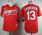 Cardinals #13 Matt Carpenter Red Cool Base Stitched Jersey