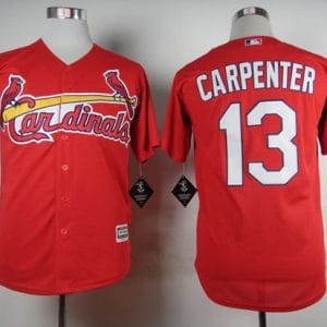 Cardinals #13 Matt Carpenter Red Cool Base Stitched Jersey