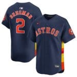 Houston Astros #2 Alex Bregman Navy 2024 Alternate Limited Stitched Jersey