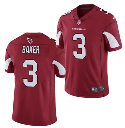 Arizona Cardinals #3 Budda Baker Red Vapor Untouchable Limited Stitched Jersey