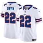 Buffalo Bills #22 Ray Davis White 2024 F.U.S.E. Vapor Untouchable Limited Stitched Jersey