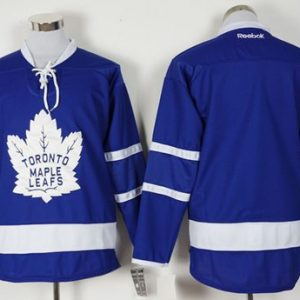 Maple Leafs Blank Blue New Stitched Jersey