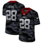 Las Vegas Raiders #28 Josh Jacobs Camo Limited Stitched Jersey