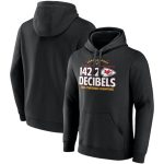 Kansas City Chiefs Black 2024 AFC Champions Hometown Not Done Fleece Pullover Hoodie