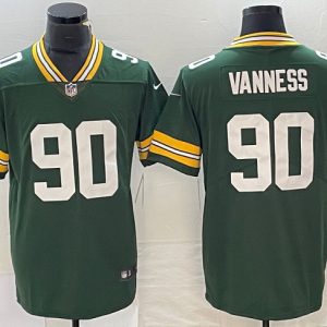 Green Bay Packers #90 Lukas Van Ness Green Vapor Untouchable Limited Stitched Jersey