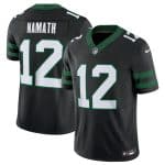 New York Jets #12 Joe Namath Black 2024 F.U.S.E. Vapor Limited Stitched Jersey