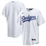 Los Angeles Dodgers Custom White Cool Base Stitched Jersey