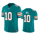 Miami Dolphins #10 Tyreek Hill Aqua 2023 F.U.S.E Vapor Limited Stitched Jersey