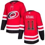 Carolina Hurricanes #11 Jordan Staal Red Drift Fashion Stitched Jersey