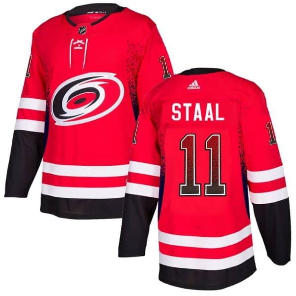 Carolina Hurricanes #11 Jordan Staal Red Drift Fashion Stitched Jersey