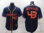 Houston Astros #43 Lance McCullers 2022 Navy City Connect Cool Base Stitched Jersey