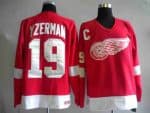 Red Wings #19 Steve Yzerman Stitched Red Jersey