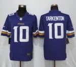 Vikings #10 Fran Tarkenton Purple Team Color Stitched Limited Nike Jersey
