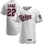 Minnesota Twins White #22 Miguel San¨® Flex Base Stitched Jersey