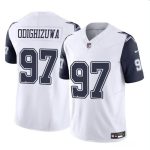Dallas Cowboys #97 Osa Odighizuwa White F.U.S.E Vapor Untouchable Limited Stitched Jersey