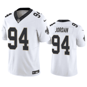 New Orleans Saints #94 Cameron Jordan White 2023 F.U.S.E. Vapor Untouchable Limited Stitched Jersey