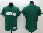 Diamondbacks Blank Green Celtic Flexbase Authentic Collection Stitched Jersey