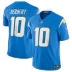 Los Angeles Chargers #10 Justin Herbert Blue 2023 F.U.S.E. Vapor Untouchable Limited Stitched Jersey