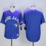 Blue Jays Blank Blue New Cool Base Stitched Jersey