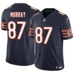 Chicago Bears #87 Jordan Murray Navy 2025 F.U.S.E. Vapor Stitched Jersey