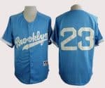 Dodgers #23 Adrian Gonzalez Light Blue Cooperstown Stitched Jersey
