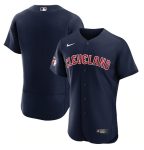 Cleveland Guardians Blank Navy Flex Base Stitched Jersey