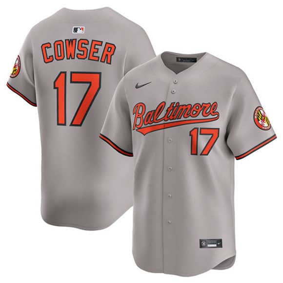 Baltimore Orioles #17 Colton Cowser Gray 2025 Limited Stitched Jersey