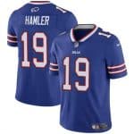Buffalo Bills #19 KJ Hamler Blue 2024 Vapor Untouchable Limited Stitched Jersey