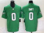 Philadelphia Eagles #0 D¡¯andre Swift Green 2023 F.U.S.E. Vapor Untouchable Stitched Jersey