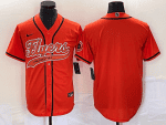Philadelphia Flyers Blank Orange Cool Base Stitched Jersey