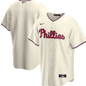 Philadelphia Phillies Cream Cool Base Stitched Jersey