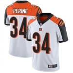 Cincinnati Bengals #34 Samaje Perine White Vapor Untouchable Limited Stitched Jersey