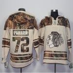 Blackhawks #72 Artemi Panarin Cream Camo Stitched Jersey